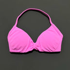 Sports Strappy Bra Yoga Underwear Women Gym Top Running Exercise Backless Bra High Support Active Wear Fitness Workout Halter