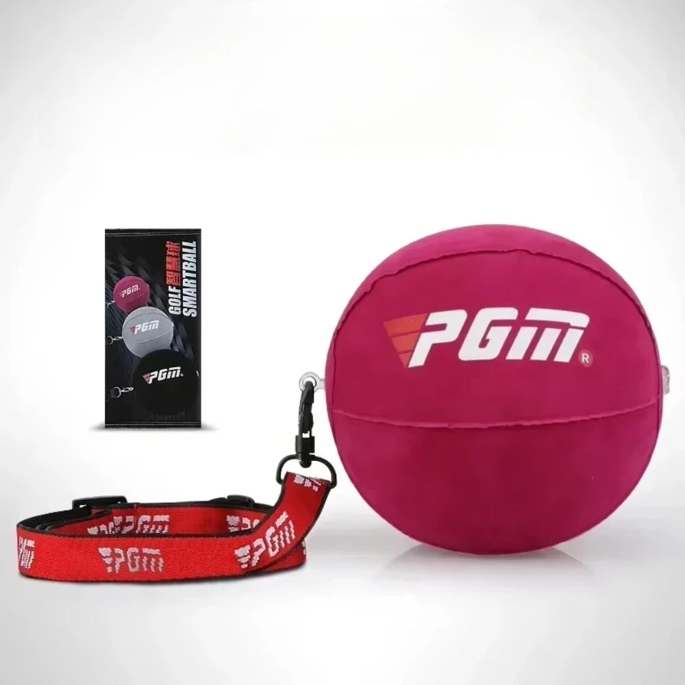 Inflatable Golf Smart Ball Golf Smart Ball Training Aid Inflatable Ball Adjustable Lanyard Posture Correction Swing Trainer Aids