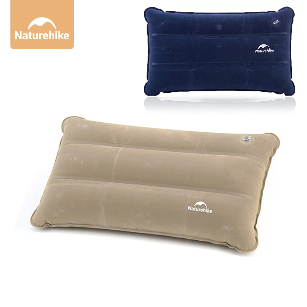 Naturehike Travel Inflatable Pillow Portable Fold Inflatable Air Pillow Outdoor Sleeping Camp Equipment Comfort Ultralight Soft