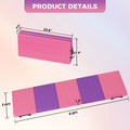 Gymnastics Mat,4-/5-fold Exercise Mats, Gymnastics Tumbling Mats, Thick Portable Home Gym Floor Pad for Yoga, Pilates, Aerobics