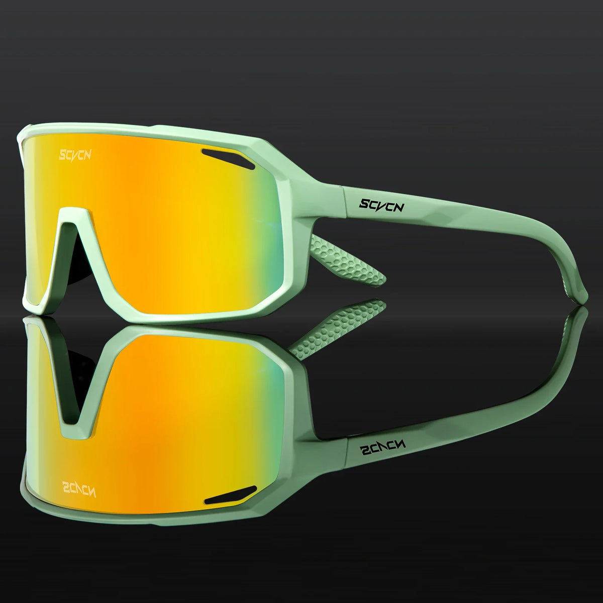 SCVCN Cycling Sunglasses Bike Mountain Driving Glasses Outdoor Sports Hiking Glasses Men's Glasses for Leisure Sunglasses