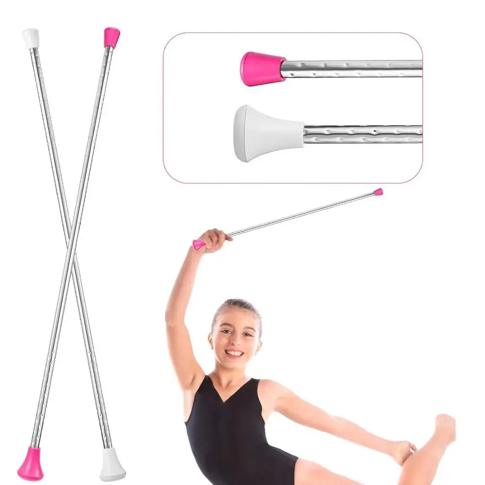 Oiloda Twirling Baton 21 Inches Marching Baton Spinning Dance Baton Metal Gymnastics Parade Stick for Child in Majorette