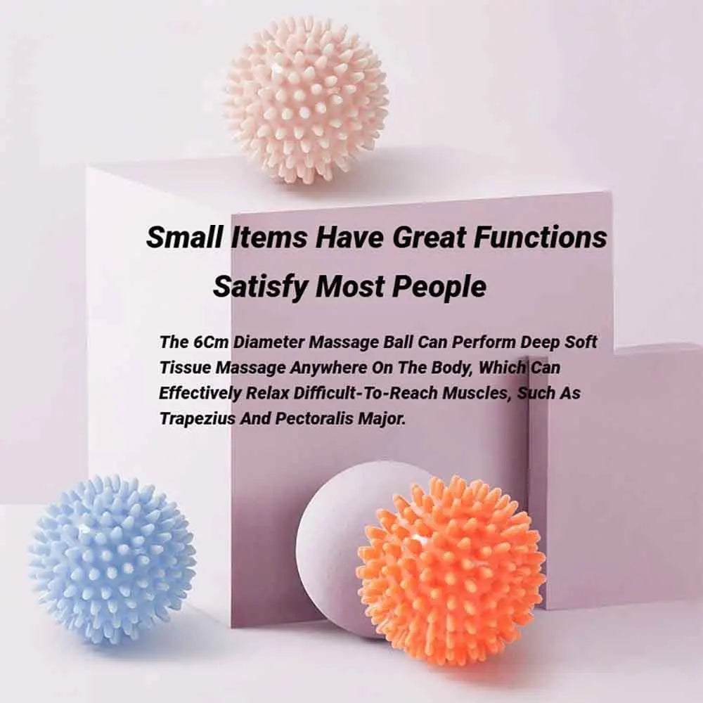 Massage Ball Fascia Ball Muscle Relaxation Massage Yoga Fitness Shoulder Neck Foot Foot Foot Massage Hard Neck Membrane Meridian