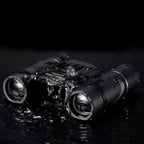 2026 100x22 Mini Portable Hd Binoculars 30000m Long Range Folding Bak4 Fmc Optics For Hunting Sports Outdoor Camping Travel