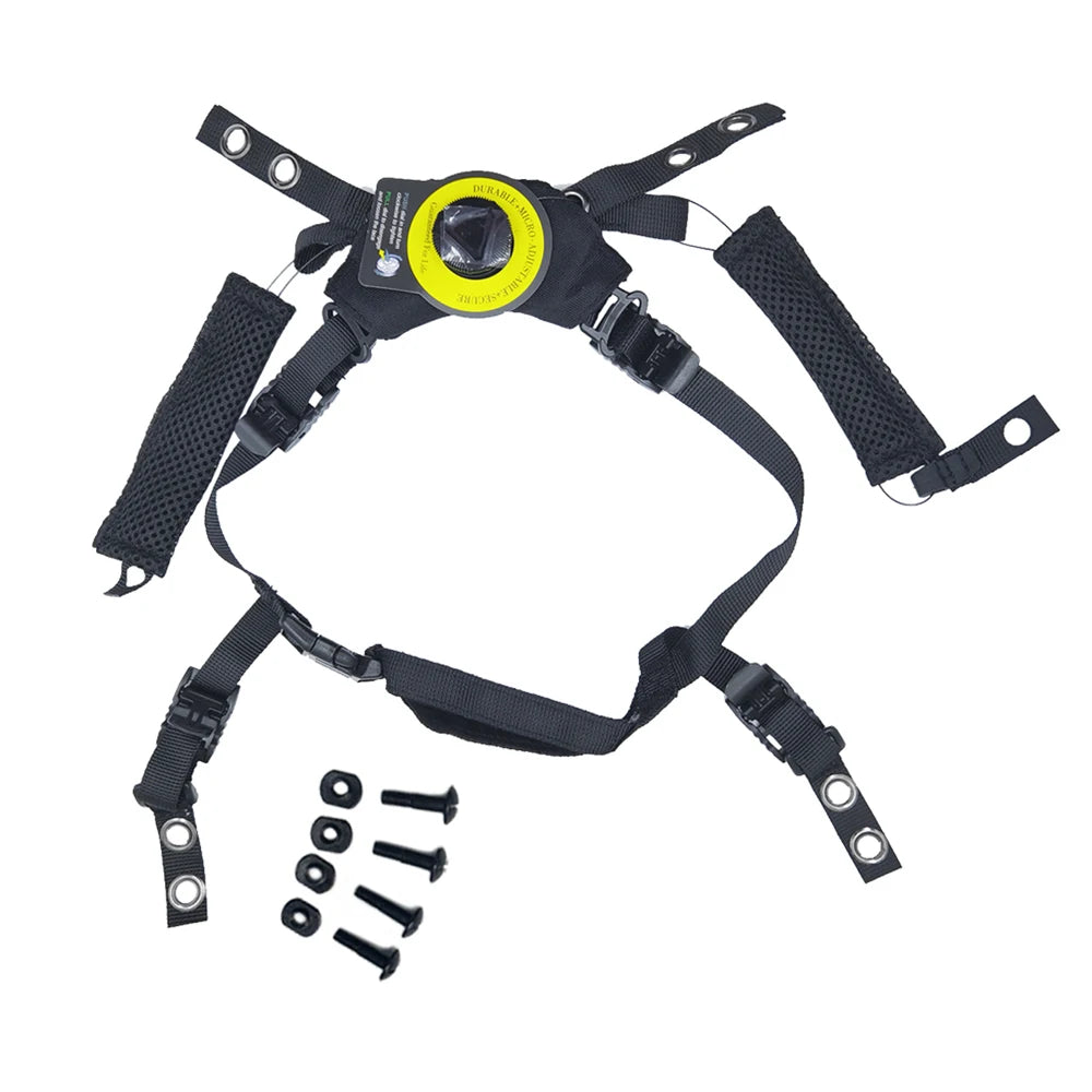 Team Wendy EXFIL Helmet Suspension System & Chin Strap - Compatible with FAST/MICH/ACH Tactical Helmets(No helmat)