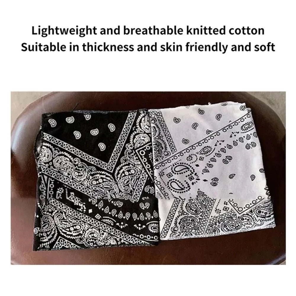 Fashion Punk Sunscreen Mask For Men Women Summer Face Neck UV Protection Ear Scarf Hip Hop Outdoor Sports Cycling Bandana Scarfs