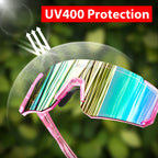 SCVCN Outdoor Cycling Photochromic Sunglasses Men MTB Bike Glasses  Sports Mountain Climbing Women Bicycle Cycling UV400 Goggles