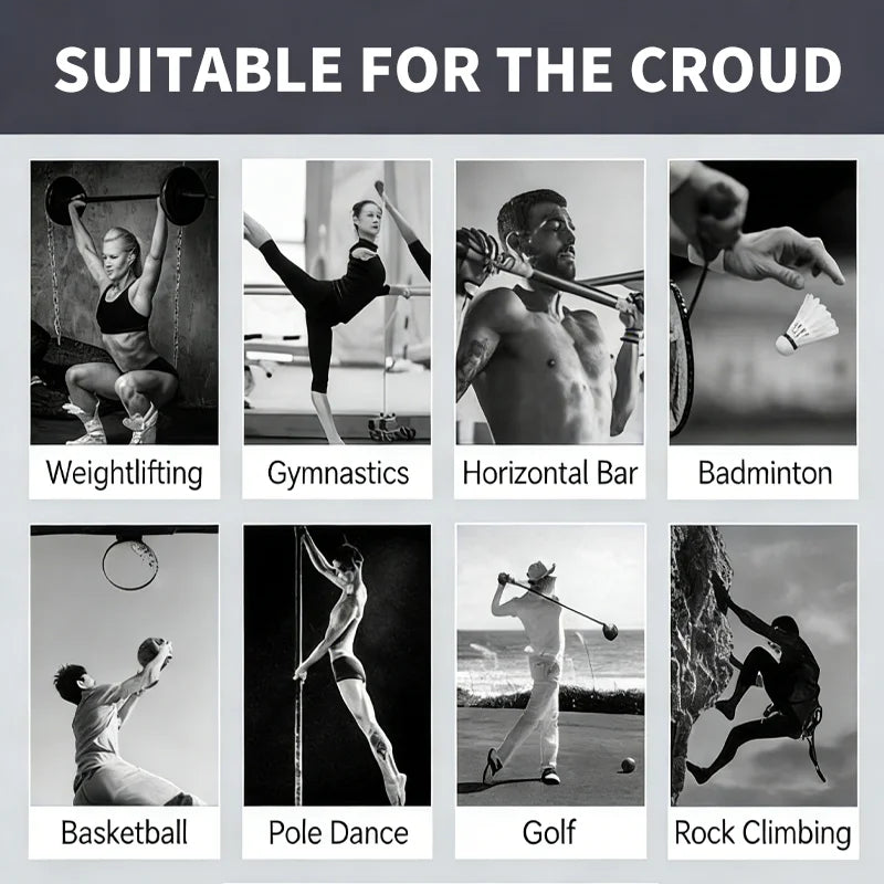 IFUBO 55ML Hand Anti Slip Grip Enhancer Spray Long Lasting Sweat Proof for Golf Badminton Weightlifting Rock Climbing Basketball