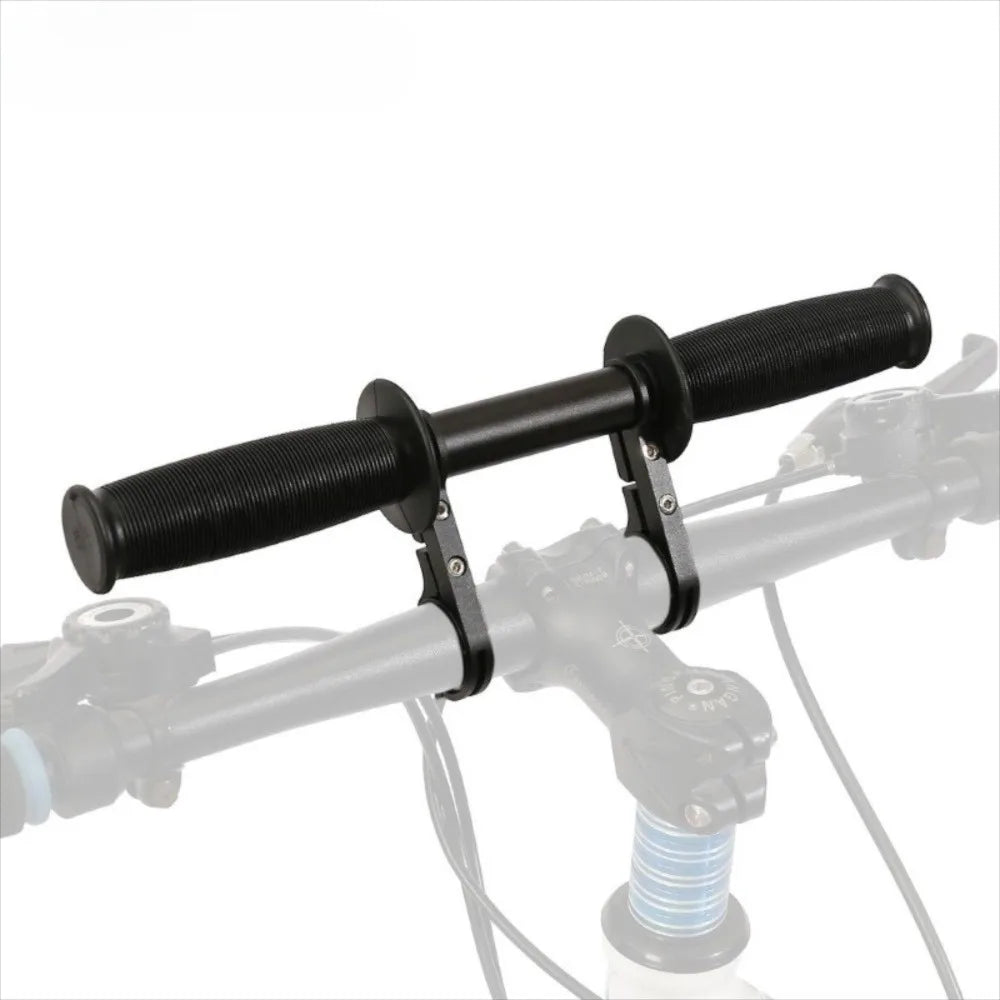 Black Bicycle Handlebar 250mm Length Removable Bicycle Children's Armrest Durable Ergonomic Design Armrest Bracket