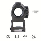 R5 1x20mm 2 MOA Red Dot Sight Waterproof Lightweight Reflex Scope with SOR52010 Activation for M400 Tread Airsoft Hunting