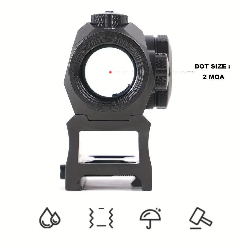R5 1x20mm 2 MOA Red Dot Sight Waterproof Lightweight Reflex Scope with SOR52010 Activation for M400 Tread Airsoft Hunting