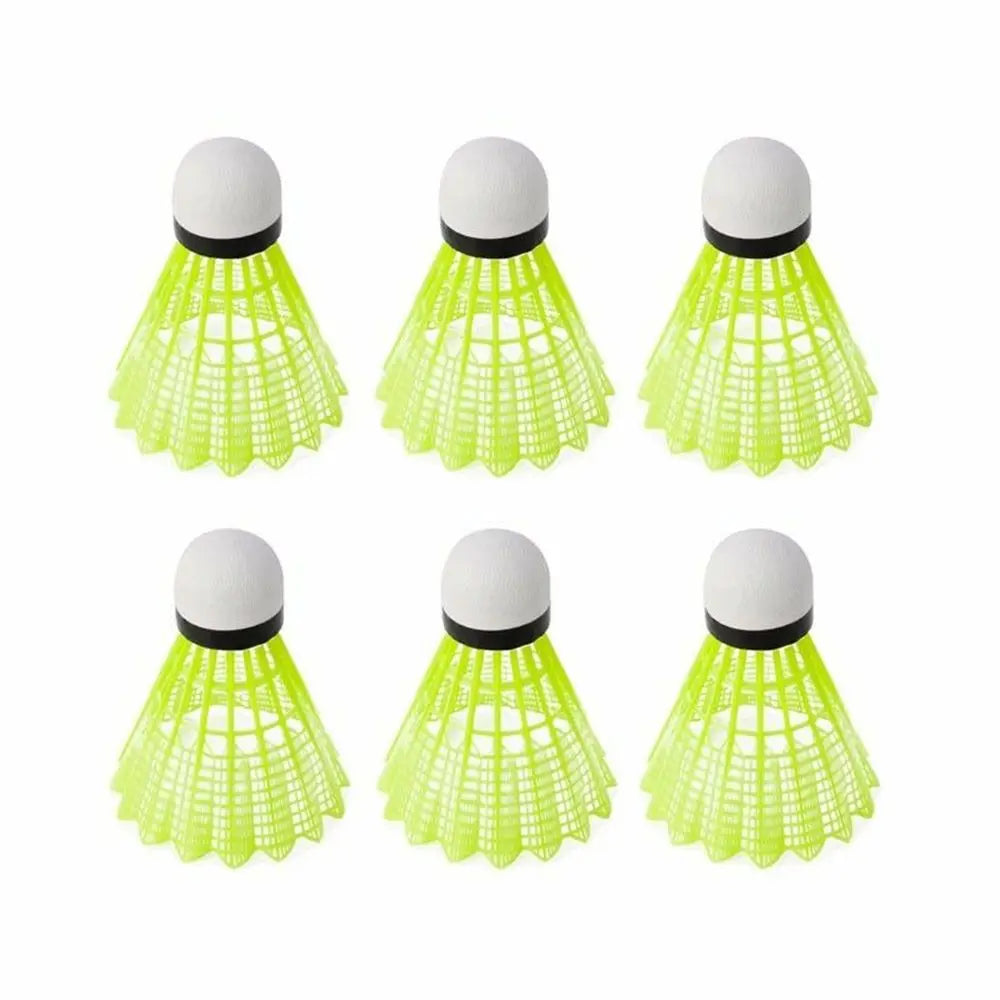 Nylon Badminton Shuttlecocks with Great Stability Durability Indoor Outdoor Sports Training Balls