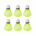 Nylon Badminton Shuttlecocks with Great Stability Durability Indoor Outdoor Sports Training Balls