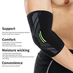 Elbow Support Elastic Gym Sport Elbow Protective Pad Absorb Sweat Sport Basketball Volleyball Tennis Arm Sleeve Elbow Brace