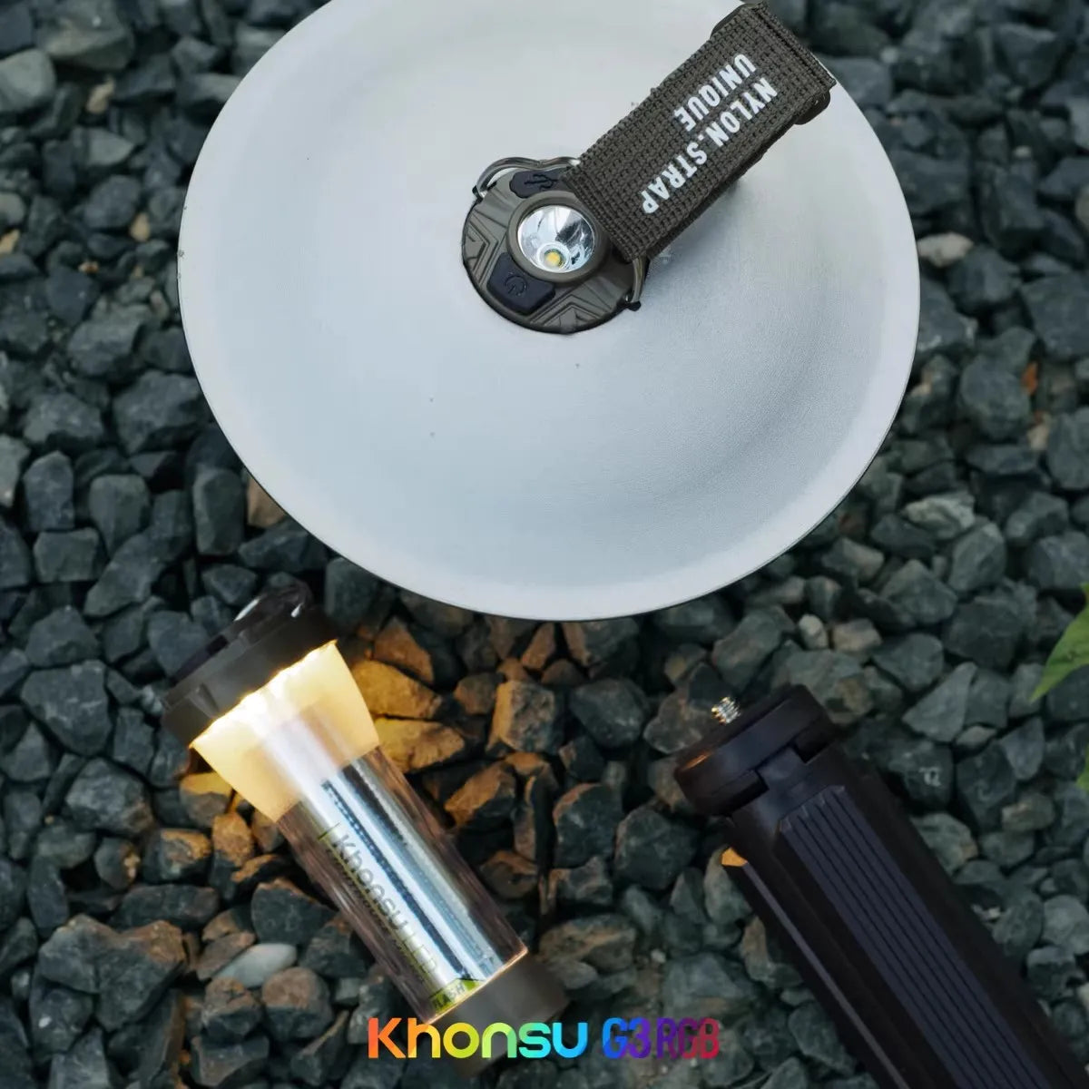 3000mAh RGB GZ Lighthouse Micro Camping Lantern Portable Flashlight LED Outdoor Tent Light USB Charging Camping Light