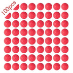 100 WRounds for Nerf Rival Compatible Ammo Bulk Toy Gun Bullets for Rival Nerf Toy Gun Ball Dart for Nerf Rival Apollo Zeus Gun