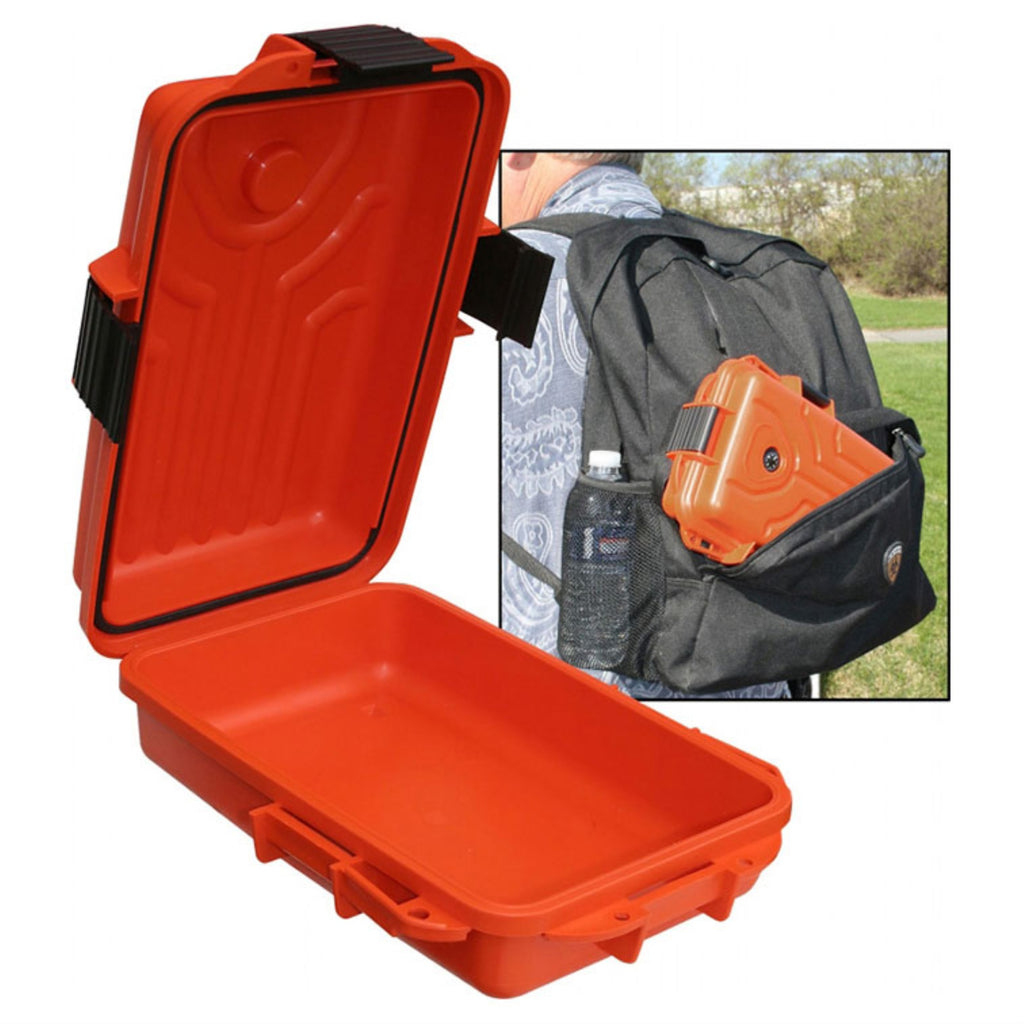 Mtm Survivor Dry Box - Small 10X7X3 Inch Orange