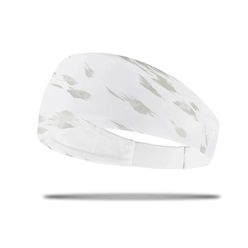 1pc Running Sweat Absorbing Sports Hair Band Yoga Breathable Antiperspirant Band Men's and Women's Basketball Hair Band