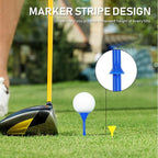 Golf Tees Plastic 83mm Big Cup Plus Scale Tee 50pcs Random Colors Accessories Sport TE007-P