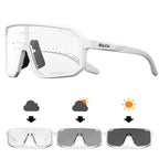 SCVCN Photochromic Cycling Glasses Cycling Sunglasses Bicycle Eyewear Sports MTB Outdoor UV400 Bike Goggles Sunglasses Eyepieces
