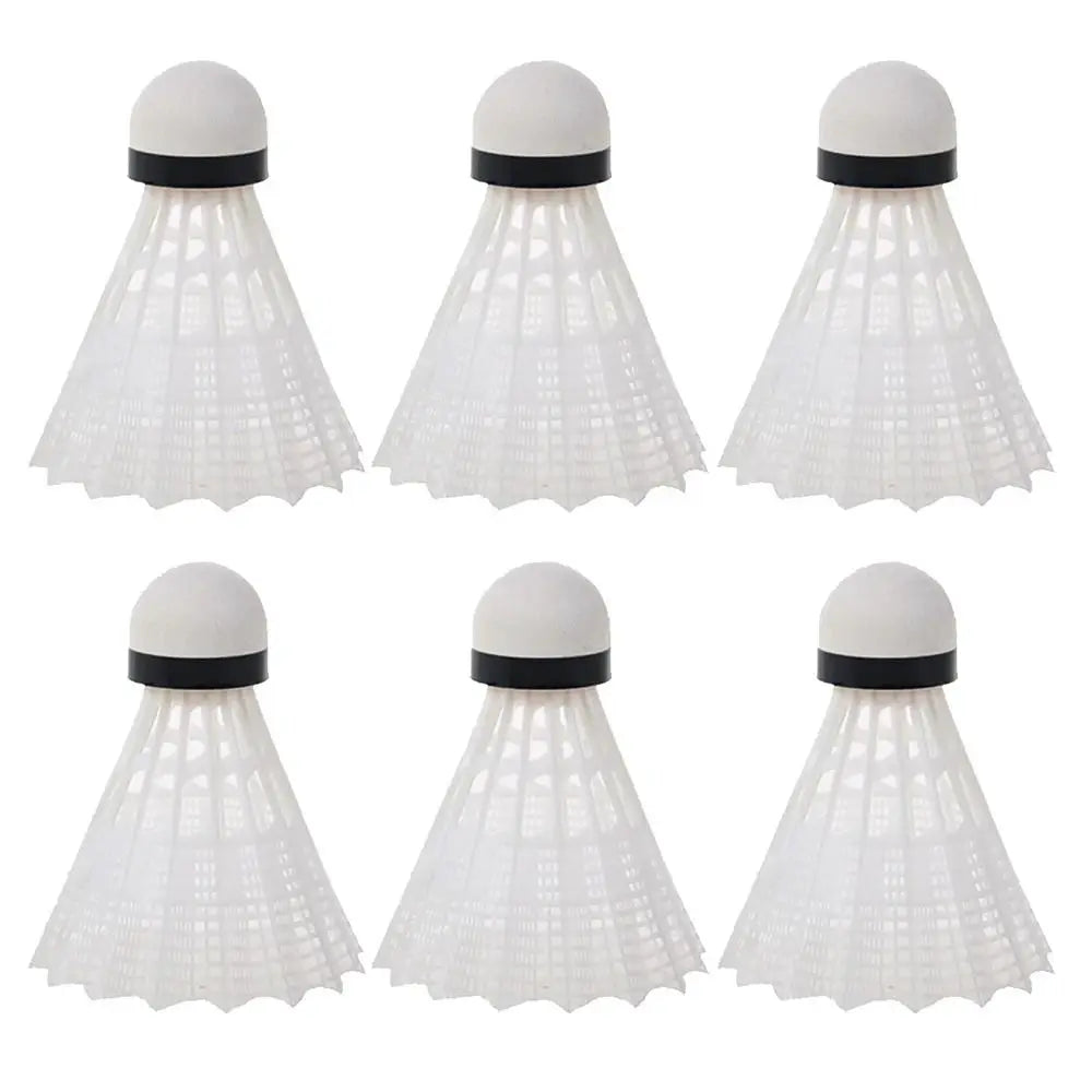 Nylon Badminton Shuttlecocks with Great Stability Durability Indoor Outdoor Sports Training Balls