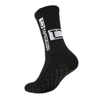 1/4/6 Pairs of Size 36-40 Children's and Women TC Mid Tube Glued Football Non Slip Socks for Sports Training and Competition