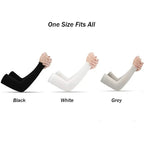 Unisex Arm Guards Sleeve Warmers UV Sun Protection Sports Support Sleeves Hand Cover for Running Fishing Cycling