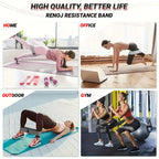 Fabric Resistance Hip Booty Bands Glute Thigh Elastic Workout Squat Circle Stretch Fitness Strips Loops Yoga Gym Equipment