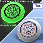 Swivel Flying Discs Professional Throwing Disc Lightweight for Outdoor Sports Beach Camping Game Luminous Frisbee Flying Saucer