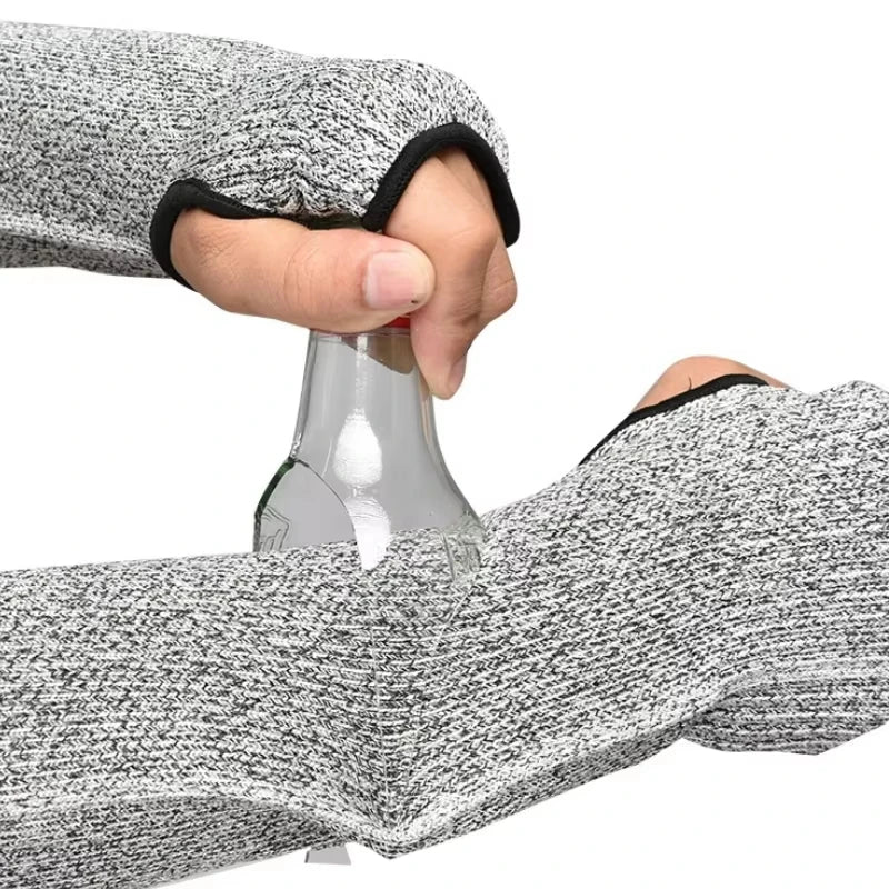 Anti-Cut Safety Sleeves Cutting Resistant Arm Puncture Gloves Breathable Protector Household Arm Guard Bracers