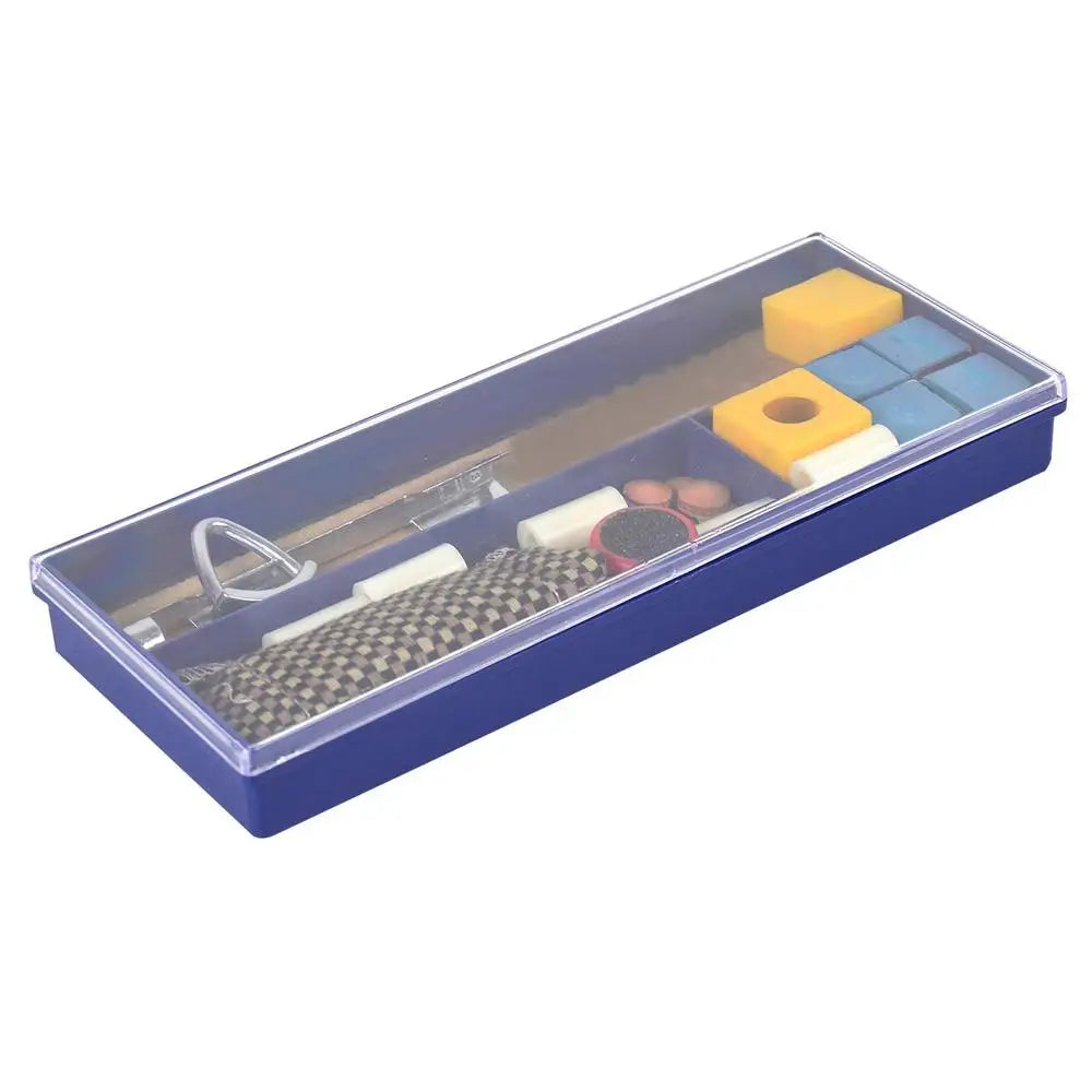 Billiard Cue Tip Repair Kit Pool Cue Repair Set Include Cue Clamp Pool Cue Tips Billiard Cue Tips Billiards Shaper Chalk Cubes