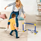 Portable Micro Soccer Goal Set, Complete Outdoor Beach Training Equipment with Net Pump Ball, Lightweight Indoor Kids Sports Toy