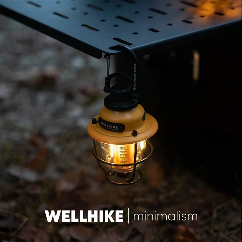 WELLHIKE Outdoor Lighting Camping Lights Pinecone Light LED Multifunction Ambient Light Tent Canopy Flashlight