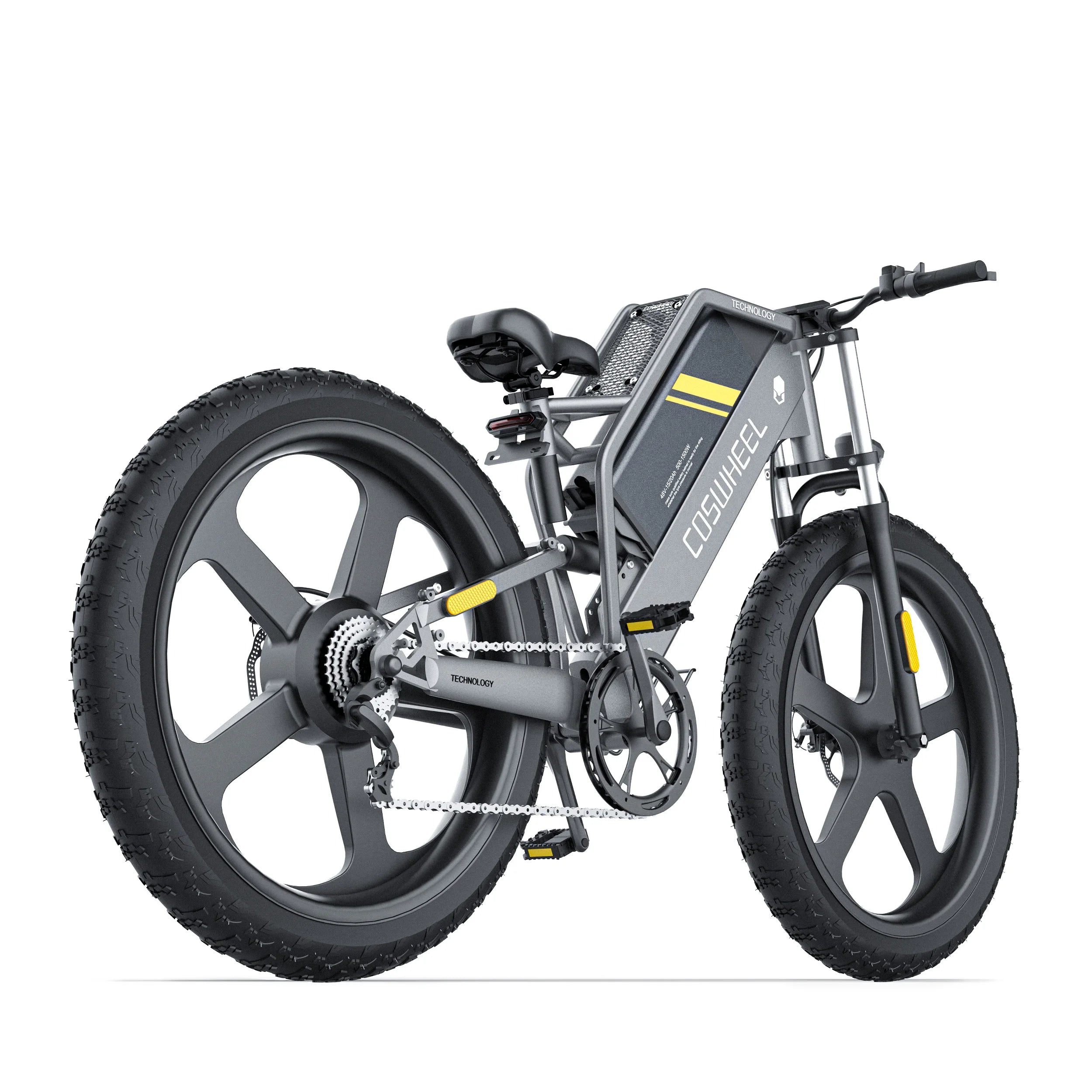Coswheel T26 adult E-bike 500W 48V20Ah battery commute Electric Bike,26-inch Fat Tire E-Mountain bike