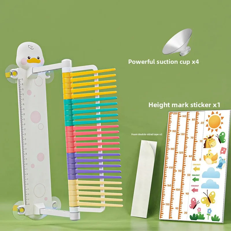 Child Versatile Vertical Jump Trainer Adjustable High Jump Test Pole for Basketball Football Touching Patting Measuring Tool Set