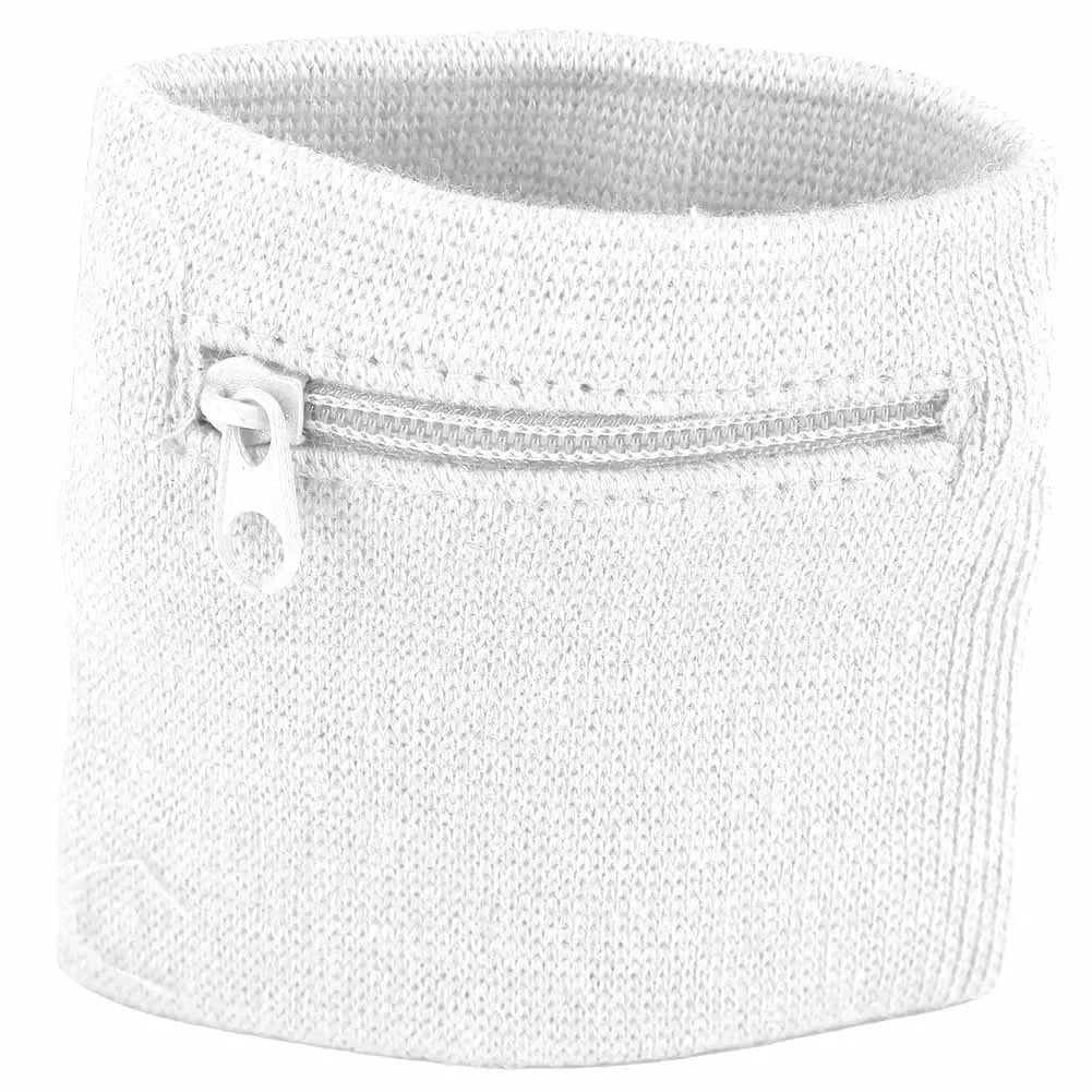 Unisex Wristband Coin Key Storage Zipper Pocket Sports Wrist Wallet Fitness Running Basketball Wrist Sheath Wrist Brace