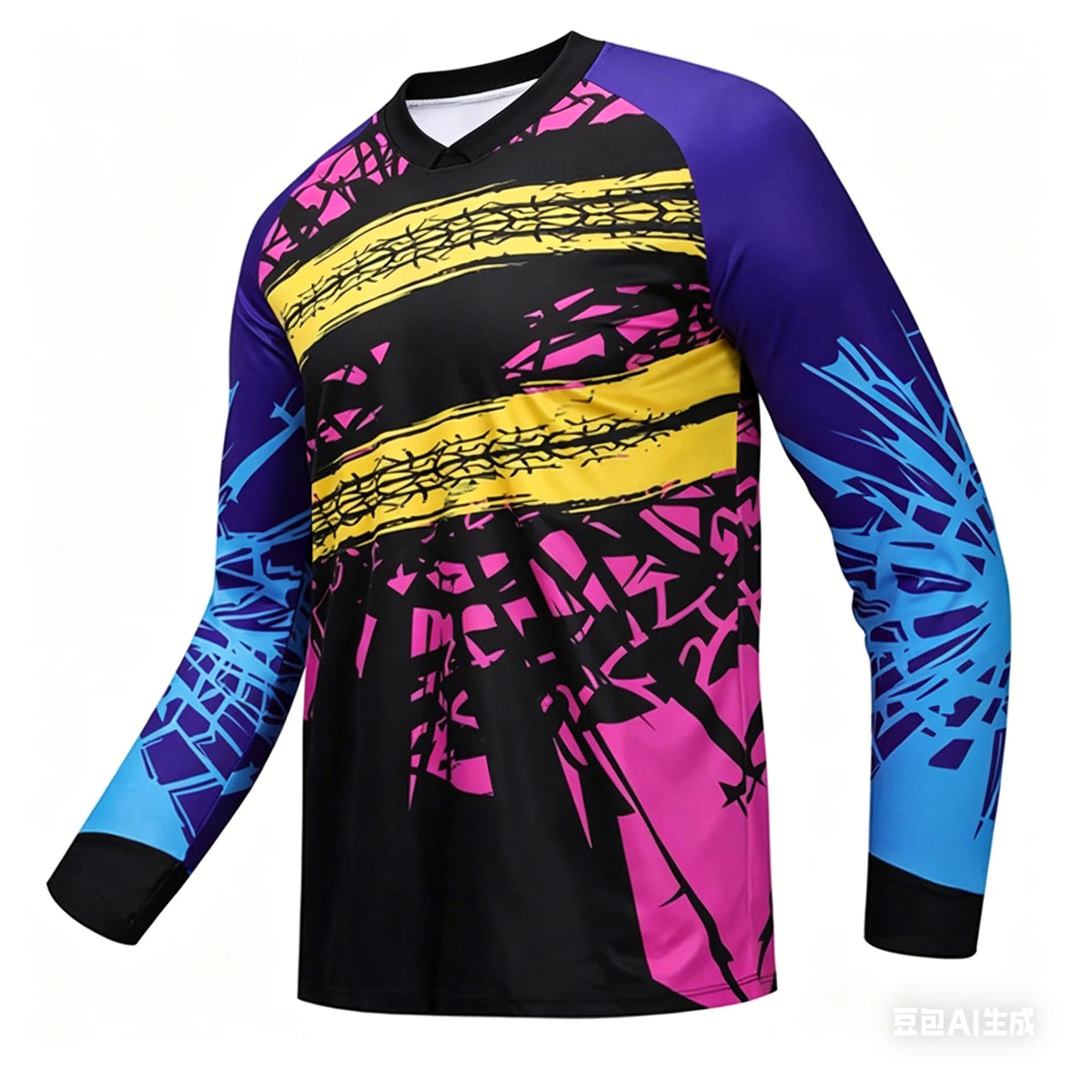 Men Breathable off Road Mountain Motocross Enduro Mtb Bike Jersey Cycling Top Riding Quick Dry Athletic Wear Cycling Top