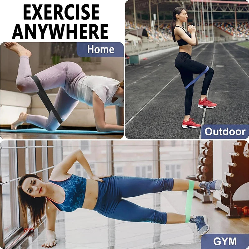 WorthWhile Elastic Resistance Bands Yoga Training Gym Fitness Gum Pull Up Assist Rubber Band Crossfit Exercise Workout Equipment