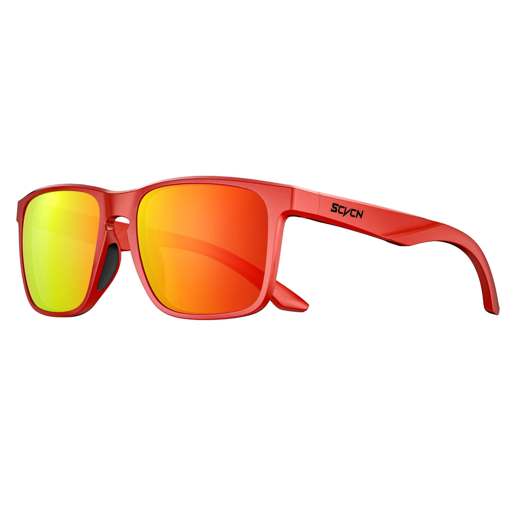 SCVCN New Polarized Sunglasses for Men MTB Cycling Glasses Outdoor Sports Bike UV400 Goggles Women Road Bicycle Cycling Glasses