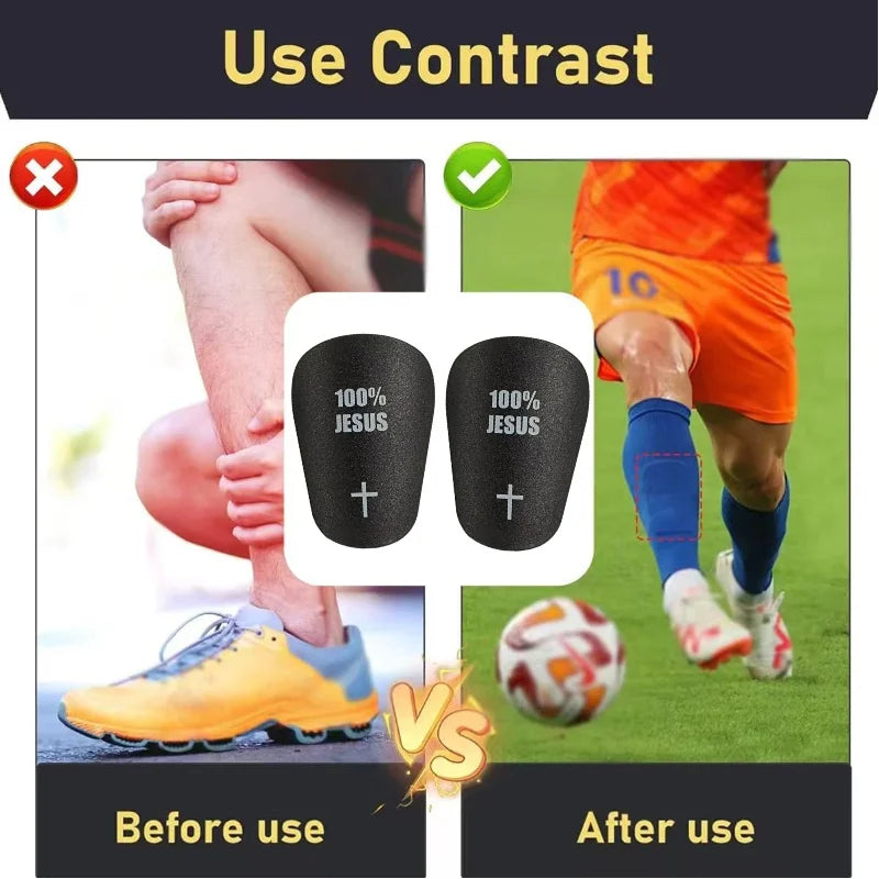 [Professional Shin Guards] Lightweight Professional Soccer Training Shin Guards, 1 Pair | Impact Reduction Buffer Protective