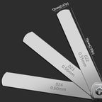 32 Blades Combination Feeler Gauge Stainless Steel Removable Metric Imperial 0.04-0.88mm Thickness Measuring Tool