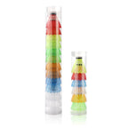 12 Pcs/Set Colorful Shuttlecocks Badminton Foam Balls Leisure Sport Games