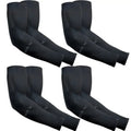 Ice Silk Sports Arm Sleeves for Outdoor Cycling Running Fitness UV Protection Breathable Sunshade Cooling Summer Arm Covers