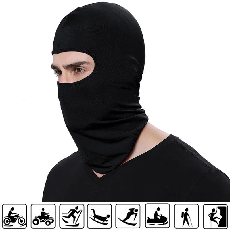 Cycling Mask Bicycle Full Face Cover Motorcycle Face Mask UV Protection Breathable Cool Universal Sports Scarf Outdoor Equipment
