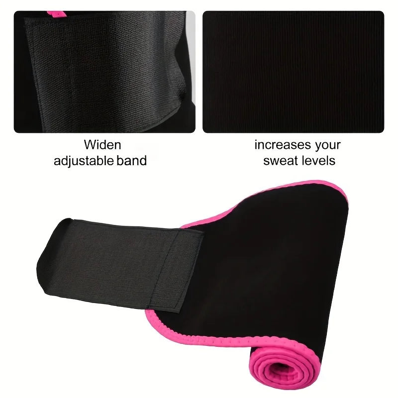 Sports Sweat Burst Waist Support Belt Shape Running Durable Waist Abdominal Fat Burning Training Belt Sauna Set Waist Trimmer