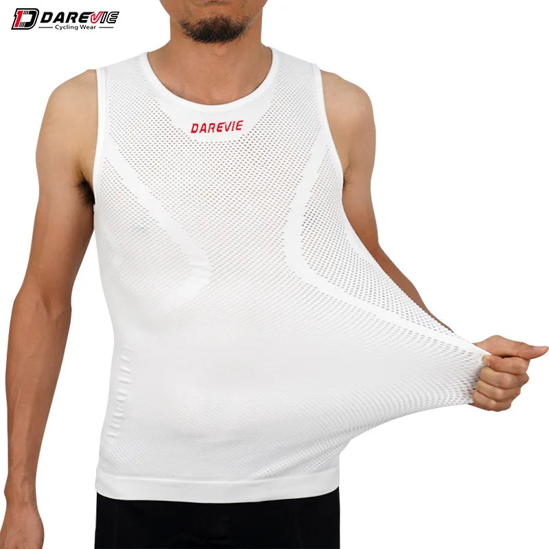 DAREVIE Cycling First Layer Small Size Man Compression Seamless Bicycle GYM Cycling Inner Man Sports Undershirt Cycling Women