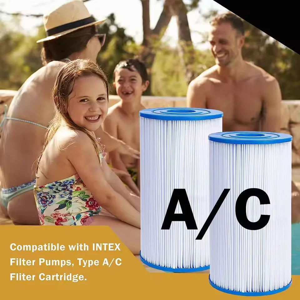Swimming Pool Type A or C Filter Replacement Cartridges