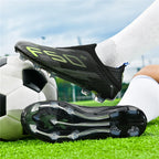 New Men Soccer Shoes Non-Slip Indoor Futsal Football Boots Match Grass Cleats High-quality Sneakers Hot-selling High-top Outdoor