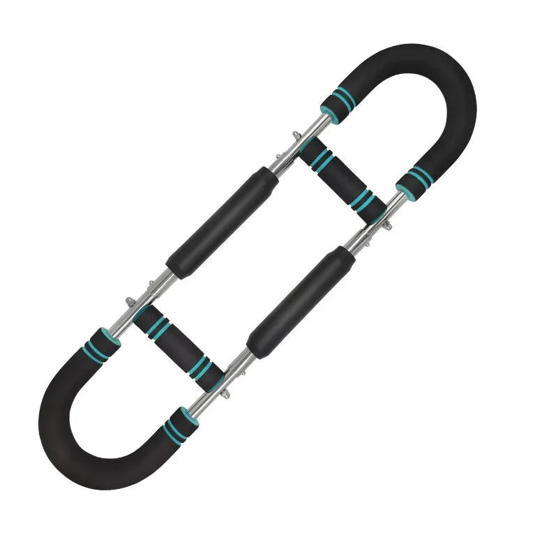 📦 US Warehouse Quick Ship 40KG U Shape Hand Gripper, Power Twister Bar, Adjustable Stainless Steel Arm Trainer Home Workout