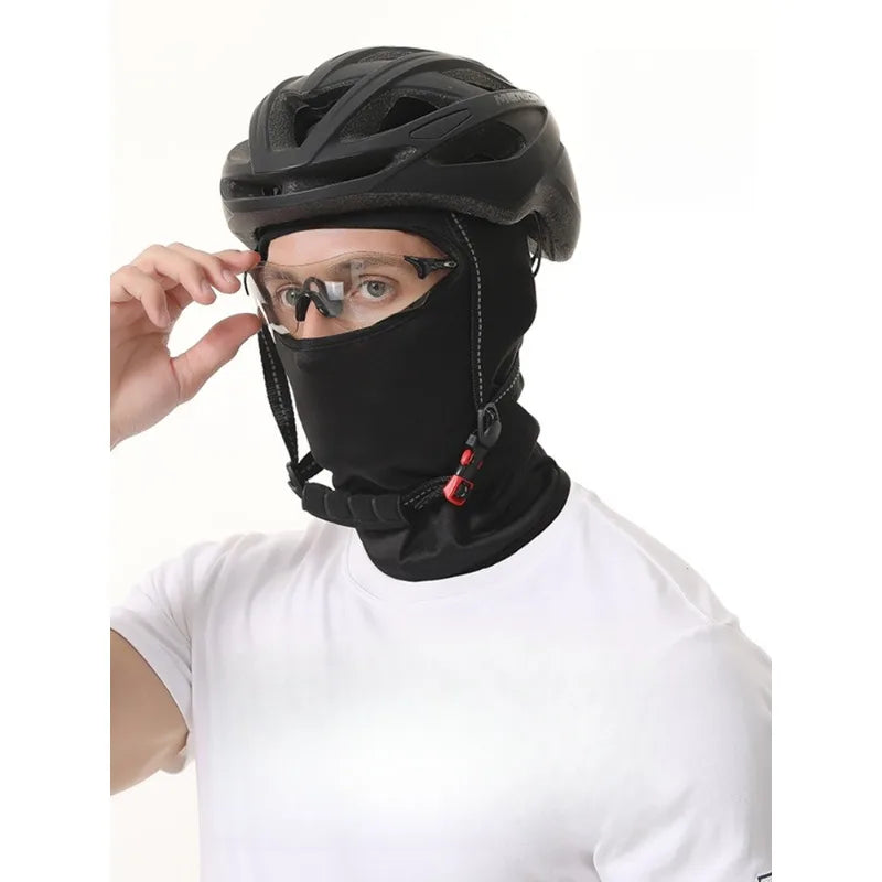 Men Women Cold-Proof Thermal Scarf Winter Ski Hat Balaclava Full Face Mask Ski Cycling Hunting Head Neck Cover Helmet Liner Cap